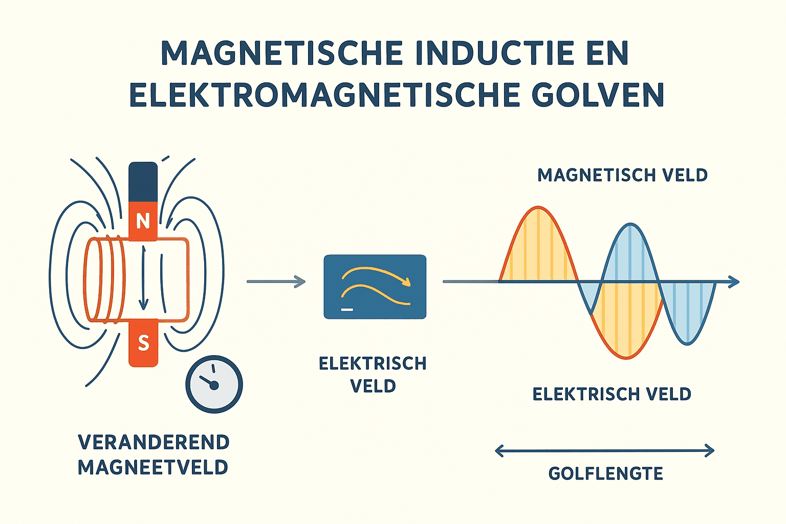 Magnetische inductie en elektromagnetische golven